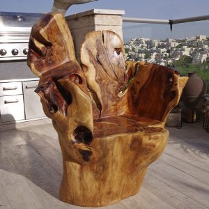 Tree Trunk Chair -  Wood 2025